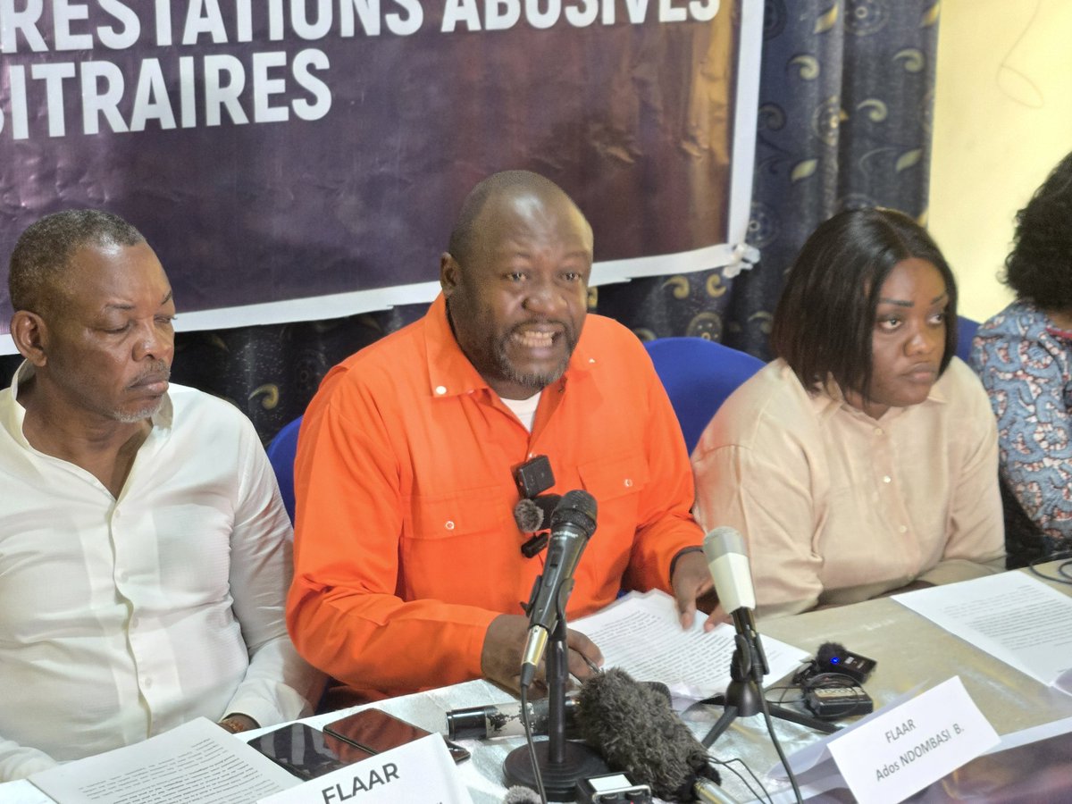 #RDC🇨🇩 Le régime en place n’a qu’un seul but : "mater toutes les voies qui dénoncent la dictature et la megestion", affirme <a href="/ados_ndombasi/">Ados Ndombasi</a>. 

"Le conseil national de cyberdefense (CNC) s’érige en bourreaux des opposants politiques"