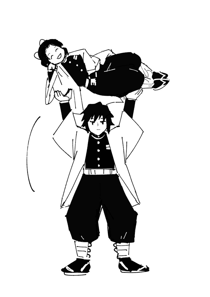 現実でもあれくらい身長差があればよっこいしょで全身高く持ち上げること可能なんだなという学び