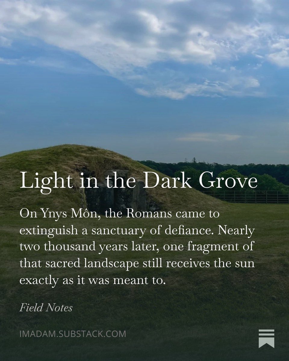 adamwrites_'s tweet photo. I’ve written a little something about the mesmerising Bryn Celli Ddu (Mound in the Dark Grove) burial chamber on Ynys Môn. 

Please give it a read if you have the time. 

Substack link is in my bio. https://t.co/cSbV4PrQsY