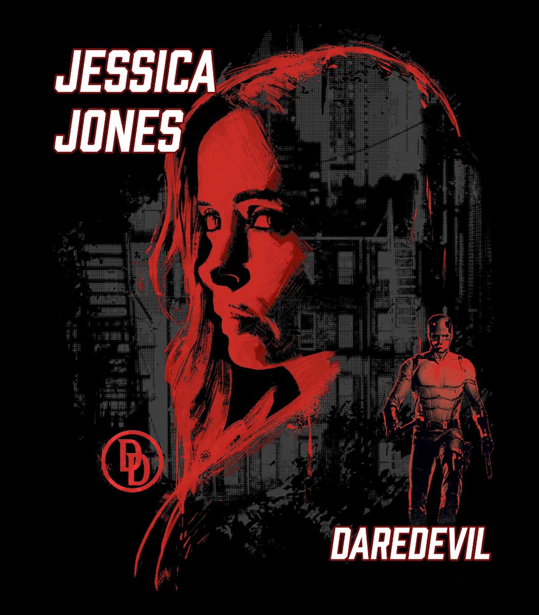 ¡Arte promocional de Jessica Jones en ‘DAREDEVIL BORN AGAIN’!