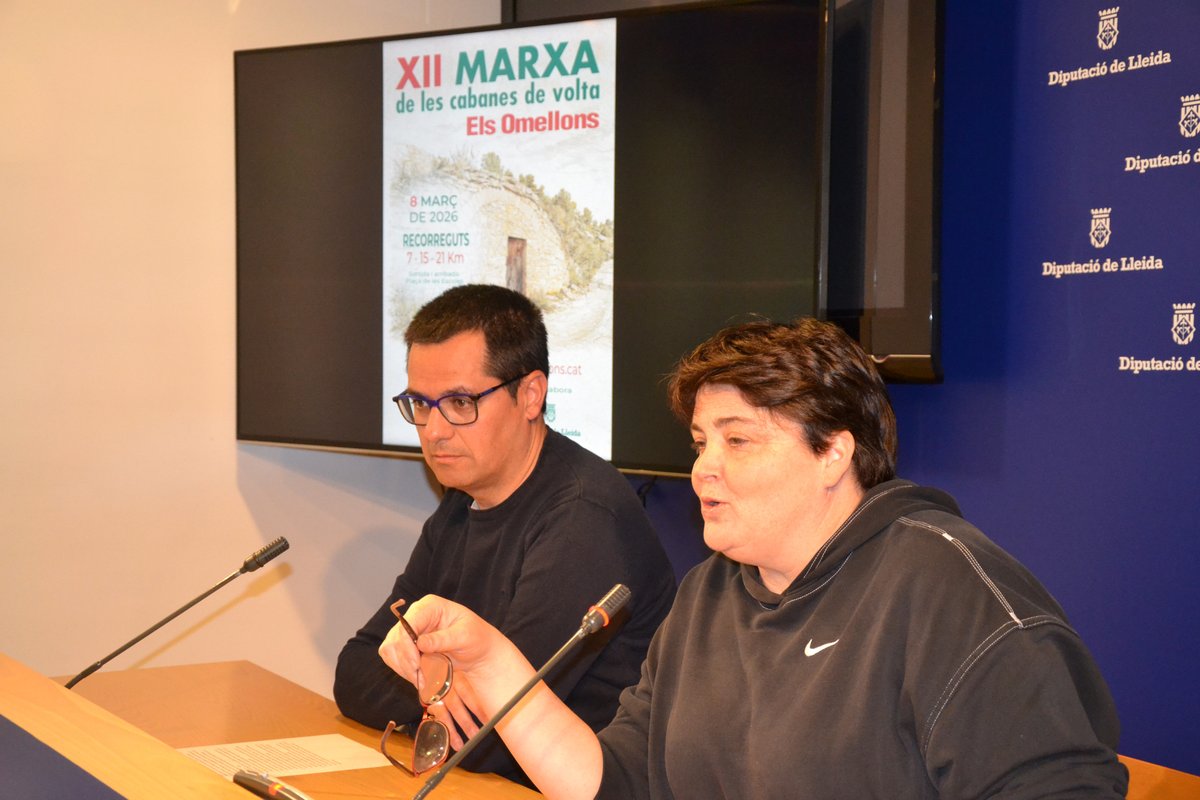 DiputacioLleida's tweet photo. 📢La Marxa de les Cabanes de Volta dels @omellons  arriba a la dotzena edició. Amb recorreguts de 7, 15 i 21 km i la possibilitat que un participant de la comarca del Penedès bati el rècord de participacions mundials 🏅
#laforçadelsmunicipis
👉https://t.co/4dRbzgDTJq https://t.co/Eh7IAMTv3D