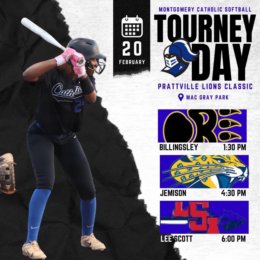 Catch the Lady Knights at the Prattville Lions Classic this weekend! 💙🖤🥎 <a href="/Mmitigerssoftba/">MMI Softball</a> <a href="/DietrichRa50409/">Dietrich Randle</a> <a href="/CoachG_14274/">Genee McRath</a> <a href="/NCATSOFTBALL/">The Official NC A&T Aggie Softball</a> <a href="/nxt1sports/">NXT 1</a> <a href="/commit2HBCU/">SHOWCASE HBCU</a> <a href="/ExtraInningSB/">EXTRA INNING SOFTBALL</a> <a href="/IHartFastpitch/">I❤️Fastpitch</a> <a href="/ConnectSports_/">Connect Sports</a>