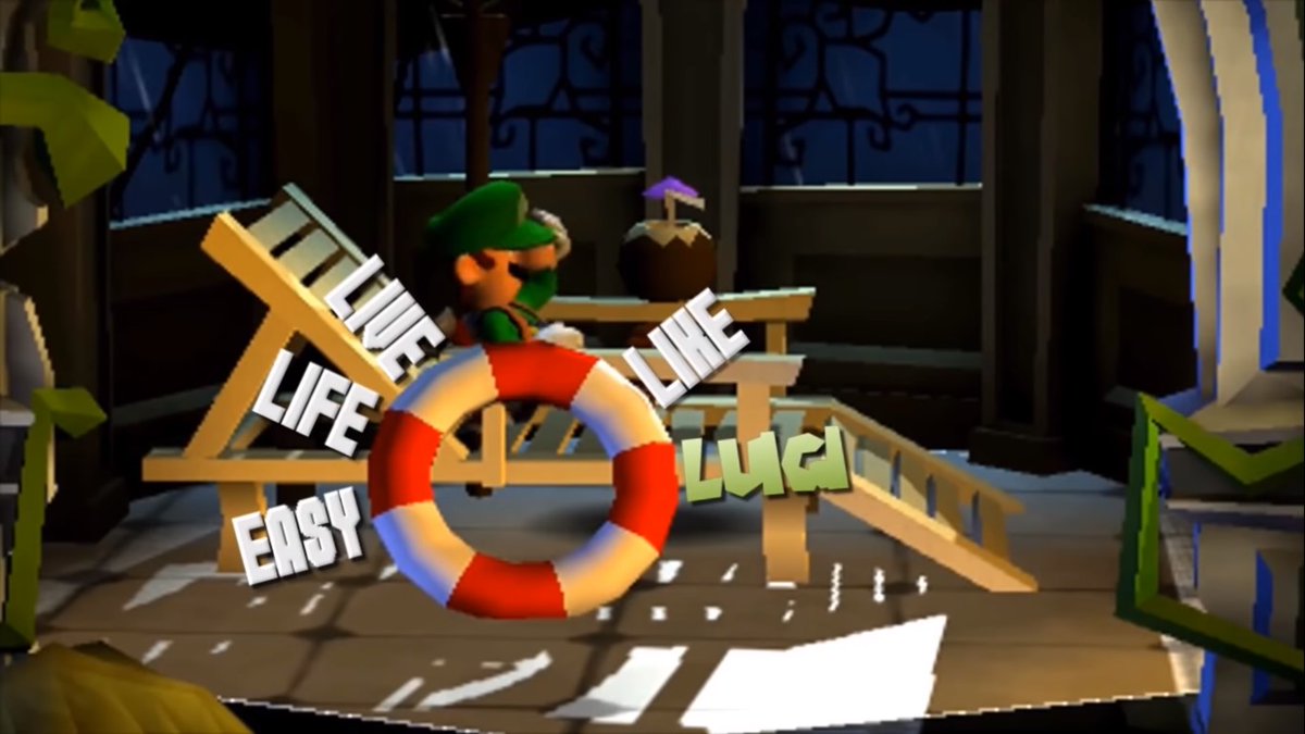DDFawfulGuy's tweet photo. @MarioBrothBlog Live Life Easy Like Luigi https://t.co/CFK91JQ2mx