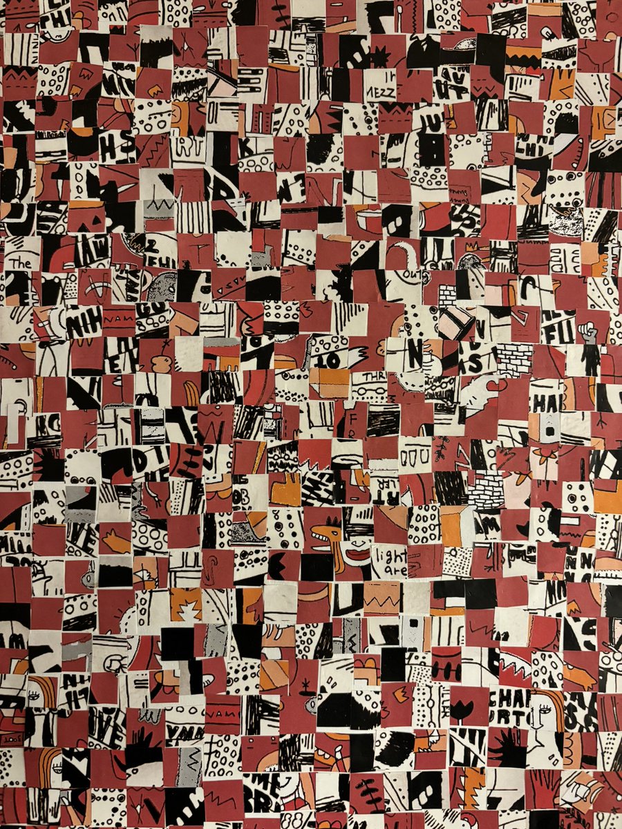 masakiman6's tweet photo. 今日はこんな感じです^_^

#art #アート　#イラスト　#貼り絵　#切り絵　#イラストレーター　#フォトグラファー　#ストリート　#デザイン　#アーティスト https://t.co/5qVjGLwBGg