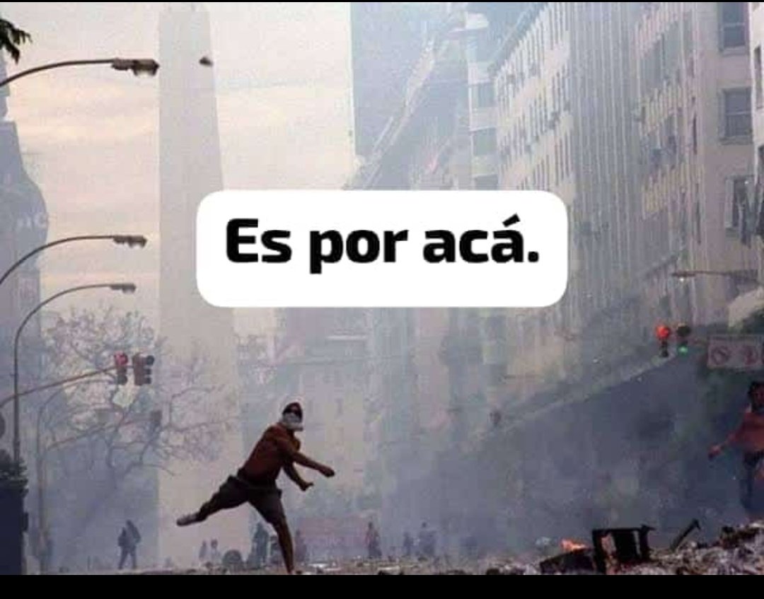 Siempre, es por acá!