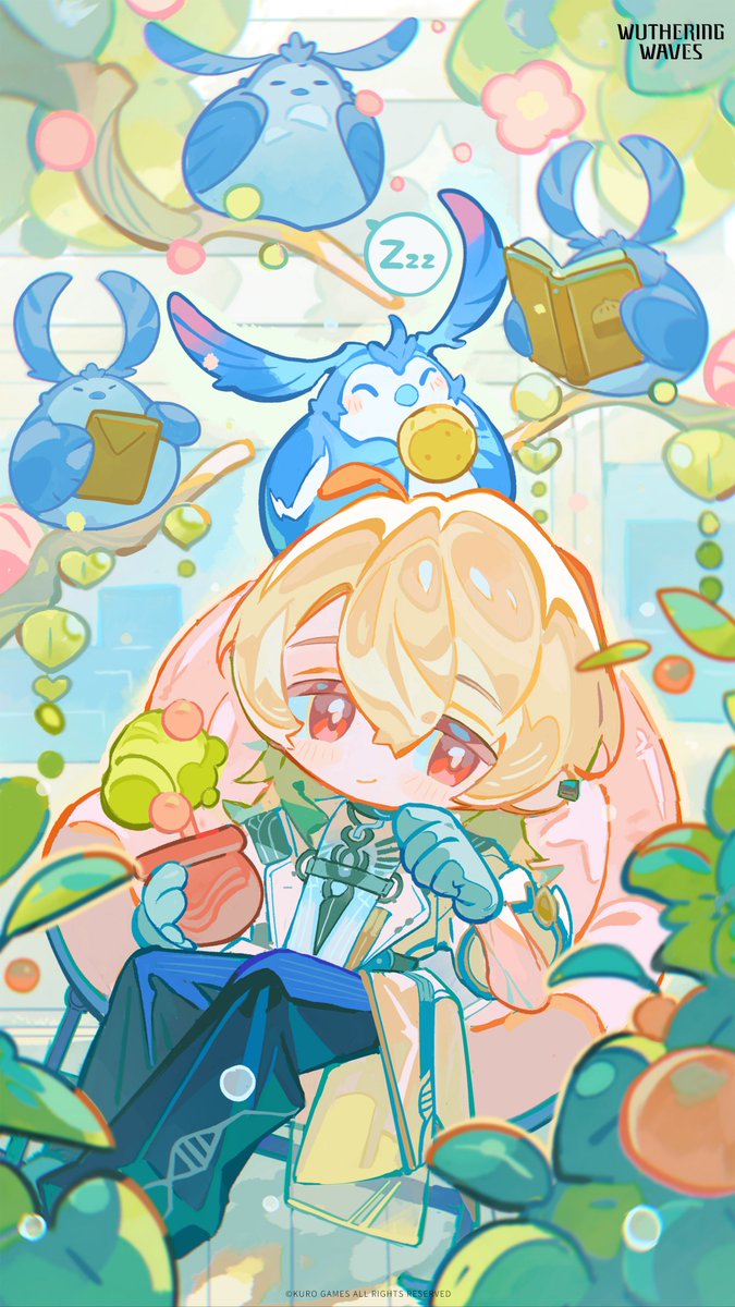 Enjoy each break in the way that feels most comfortable to you—like basking in the spring sunshine.

#WutheringWaves