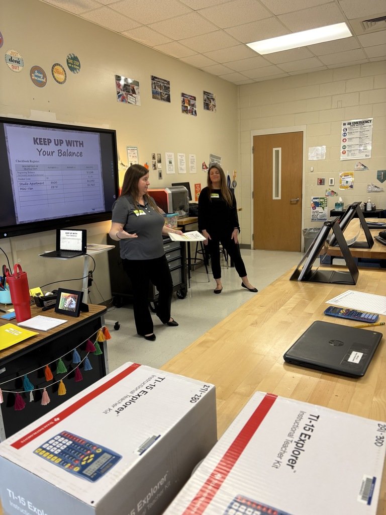 Our middle school students had an incredible opportunity to learn from professionals in the banking industry! Representatives from the SECU visited our classroom to lead a hands-on, real-world financial activity.