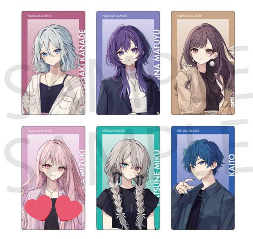 【匿名配送】ZOZO コラボ ニーゴ 奏 まふゆ 絵名 瑞希 ミク コンプリート 匿名配送】ZOZO コラボ ニーゴ 奏 まふゆ 絵名 瑞希 ミク コンプリート