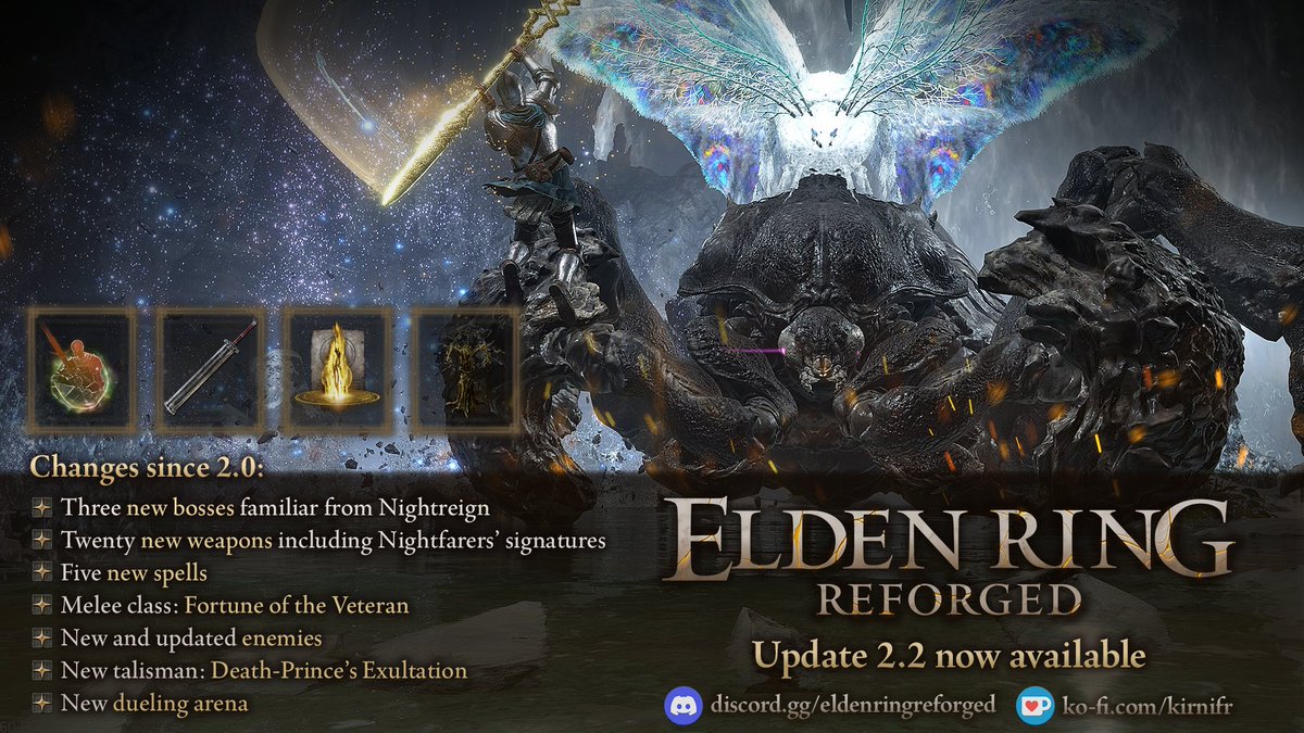 ELDEN RING Reforged tweet media