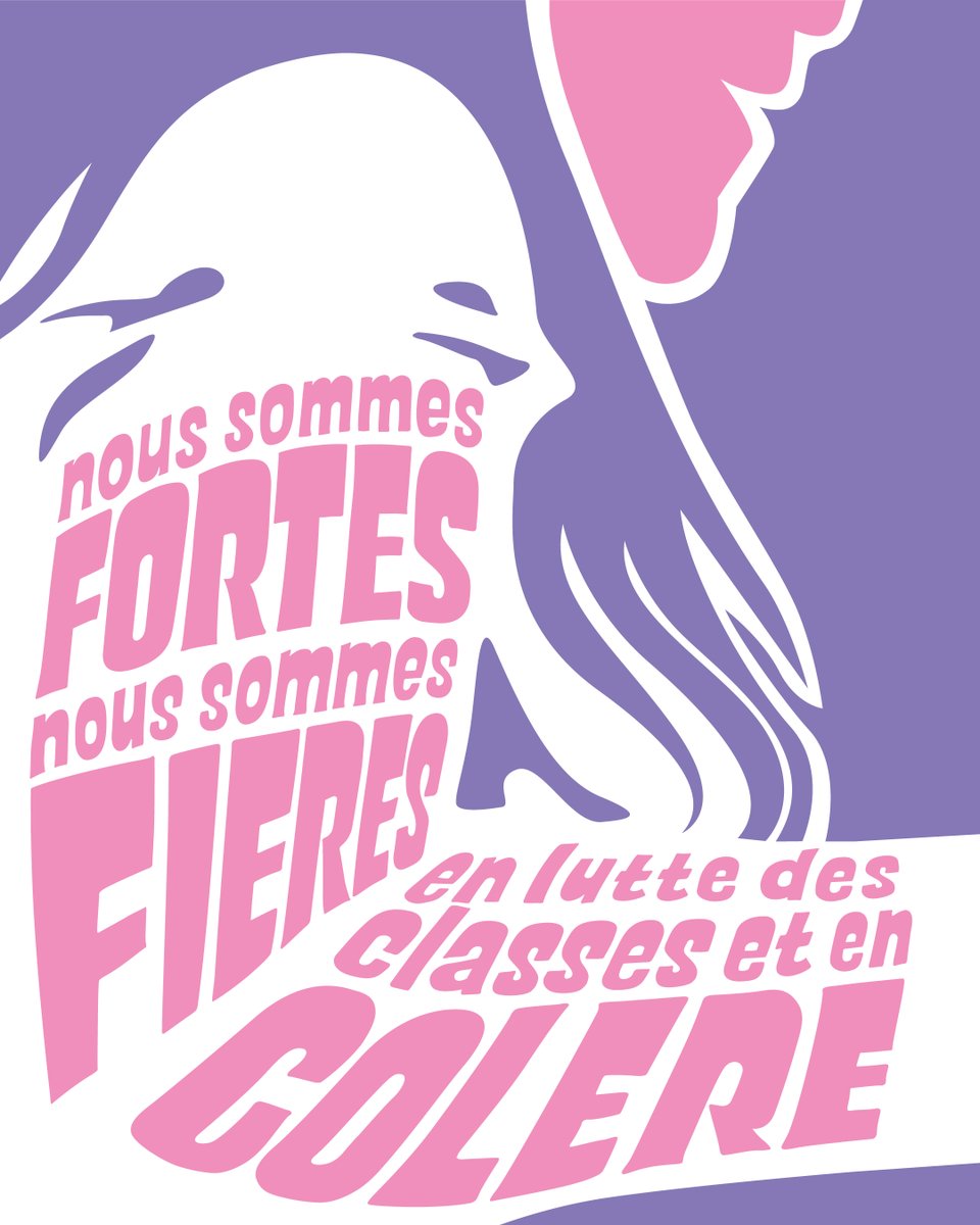 lacgtcommunique's tweet photo. ✊ À l'occasion du 8 mars, la CGT appelle l’ensemble des travailleur·euses à se mobiliser pour l’égalité réelle, l’augmentation des salaires, la fin des violences et la reconnaissance de toutes les professions majoritairement féminines.

➡️ Plus d'infos : https://t.co/w165PxwZLr https://t.co/mXSA8QJ5Rh