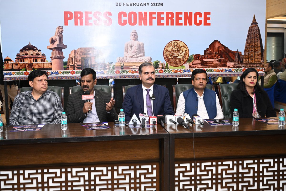 Addressed the representatives from the Media at the Constitution Club in #Delhi and shared details of the upcoming 'Bihar Development Summit 2026' scheduled on 1
22nd February, 2026 at Talkatora Stadium, Delhi. Requested them to assist in proper coverage of the Summit which aims