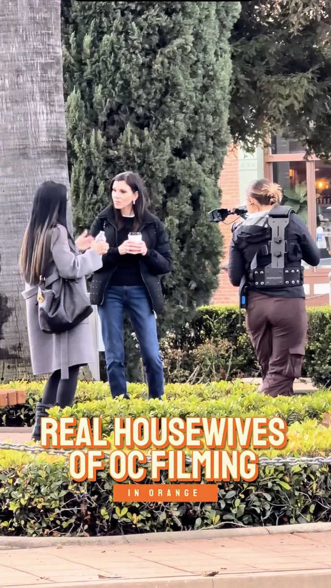 Heather filming with potential newbie for #RHOC  🎥