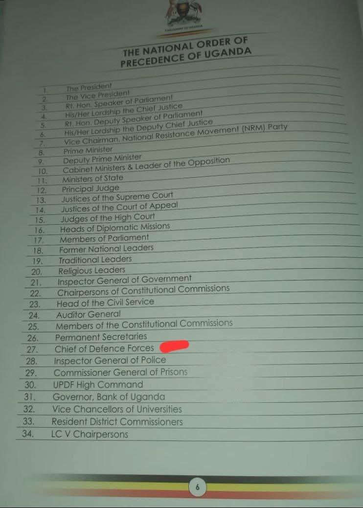AidenKaliisa's tweet image. Do we still follow such protocols oba kati number 27 is number 2 ????

Is Number 7 an official government position?😅
