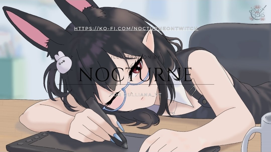 I mean ... i made it ... 🥹👉🏻👈🏻

#art #commissionsopen #vtuber #twitch