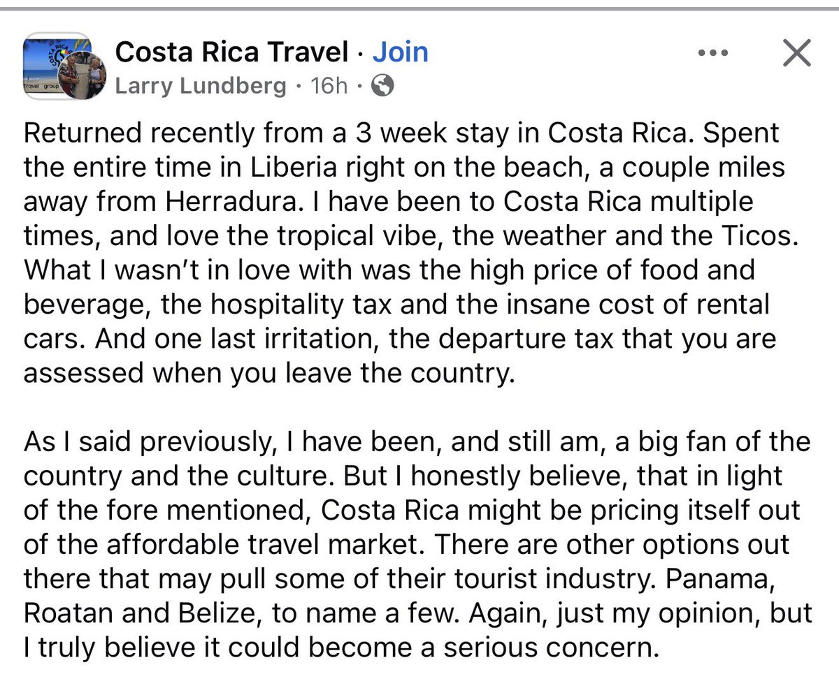 A mi los Therians me vale, pero esto, es para reflexionar y no por el turista/s suelen venir preparados para el costo del viaje pero esto es una realidad de todos aqui, vivimos a precio de Europa o California