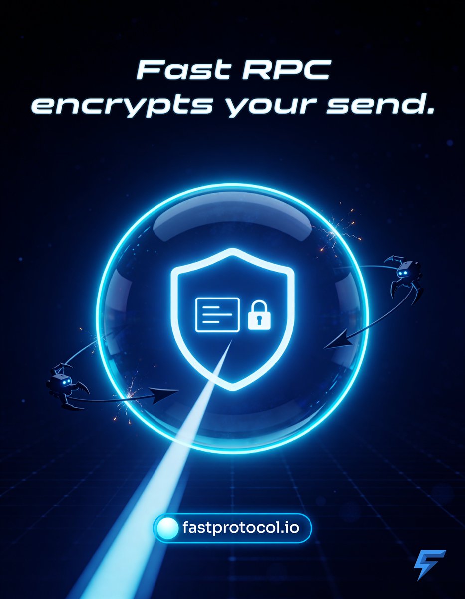 Every swap you make on Ethereum, someone is extracting mev from you.

Fast RPC routes through an encrypted mempool, so you get more tokens out of every swap

Set up Fast RPC → fastprotocol.io