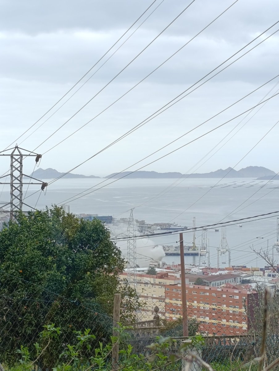 Oye que coño es ese humo??? #vigo