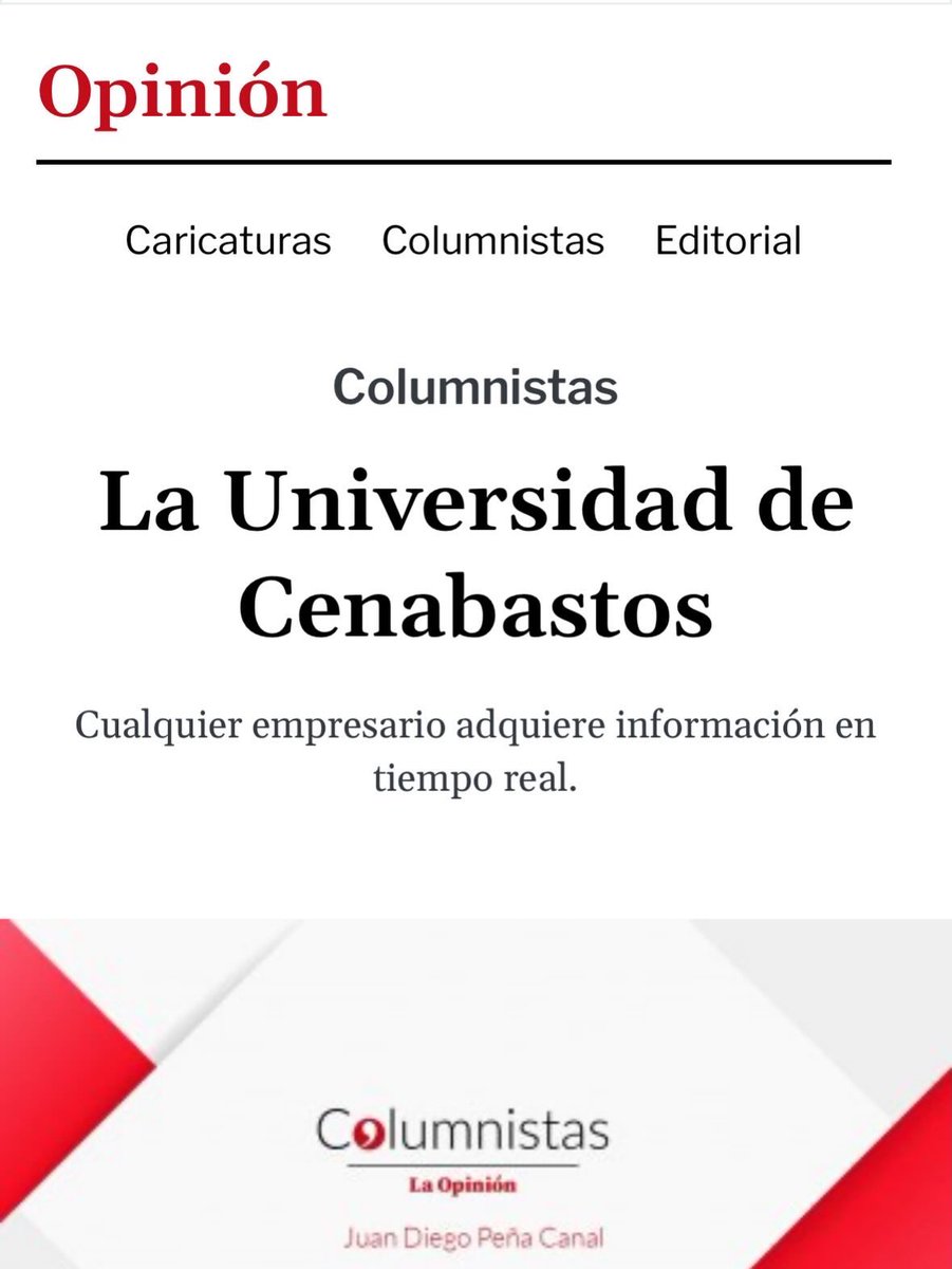 Allí, entre el olor a pimentón, decenas de colores de frutas y verduras y el trajín de los camiones, se opera una dinámica tan sofisticada como la de Wall Street o la bolsa de valores de Londres.

laopinion.co/columnistas/la…