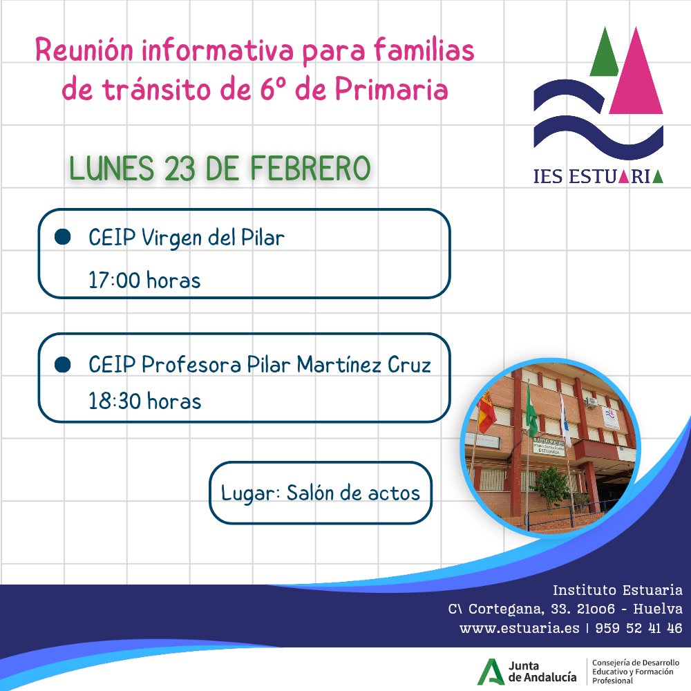 IES ESTUARIA HUELVA tweet media