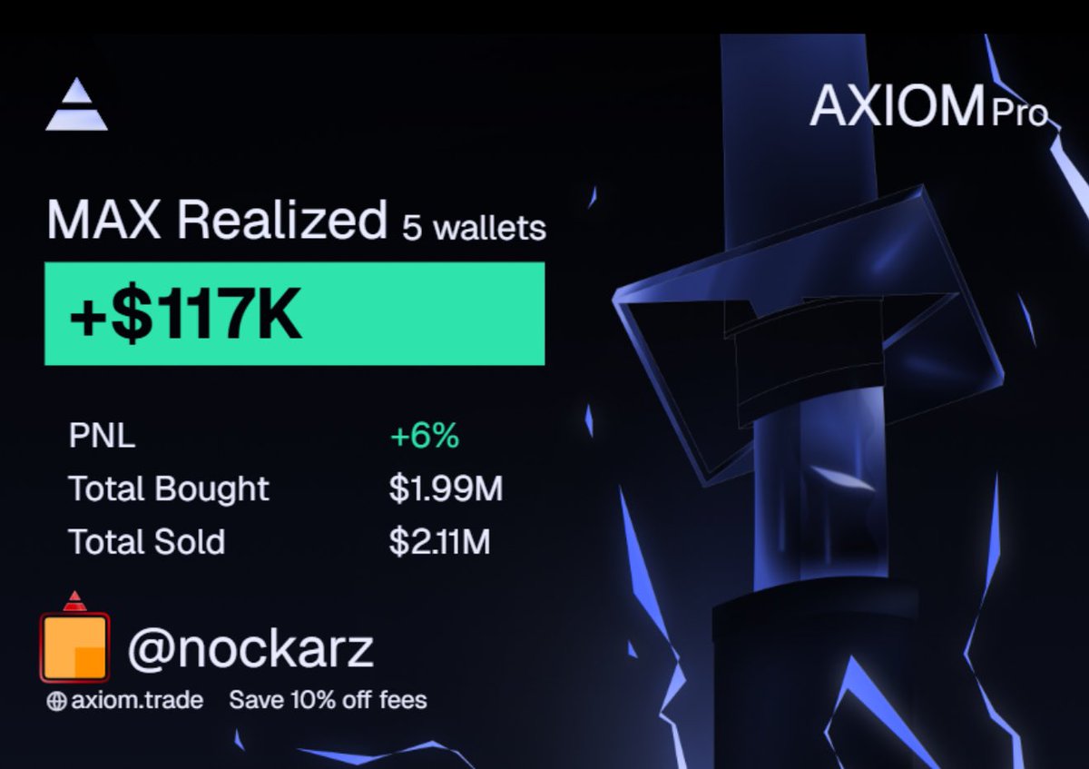 Nockarz's tweet photo. officially 6 on the second wallet 

nockarz szn in full effect 
going harder for the rest of the month https://t.co/Vg94Y14KjE