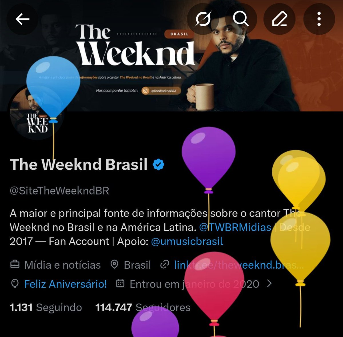 The Weeknd Brasil tweet media