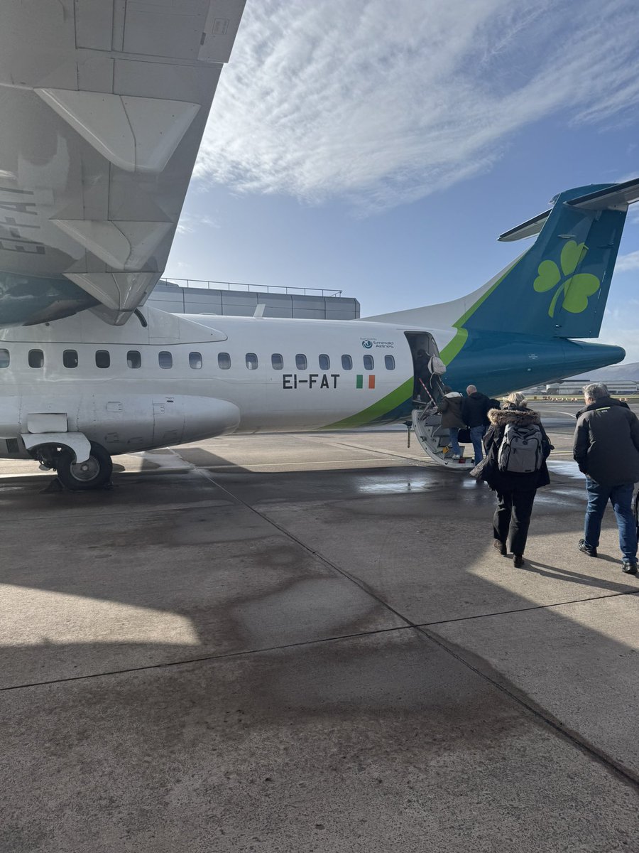 Great plane name for todays flight back after a week away. 🤔😂