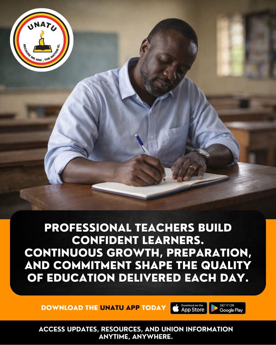 UNATU_ORG's tweet image. Professional teachers build confident learners.Continuous growth, preparation, and commitment shape the quality of education delivered each day.UNATU continues to promote professionalism across the teaching fraternity.

#TeacherDevelopment #Professionalism #UNATU
