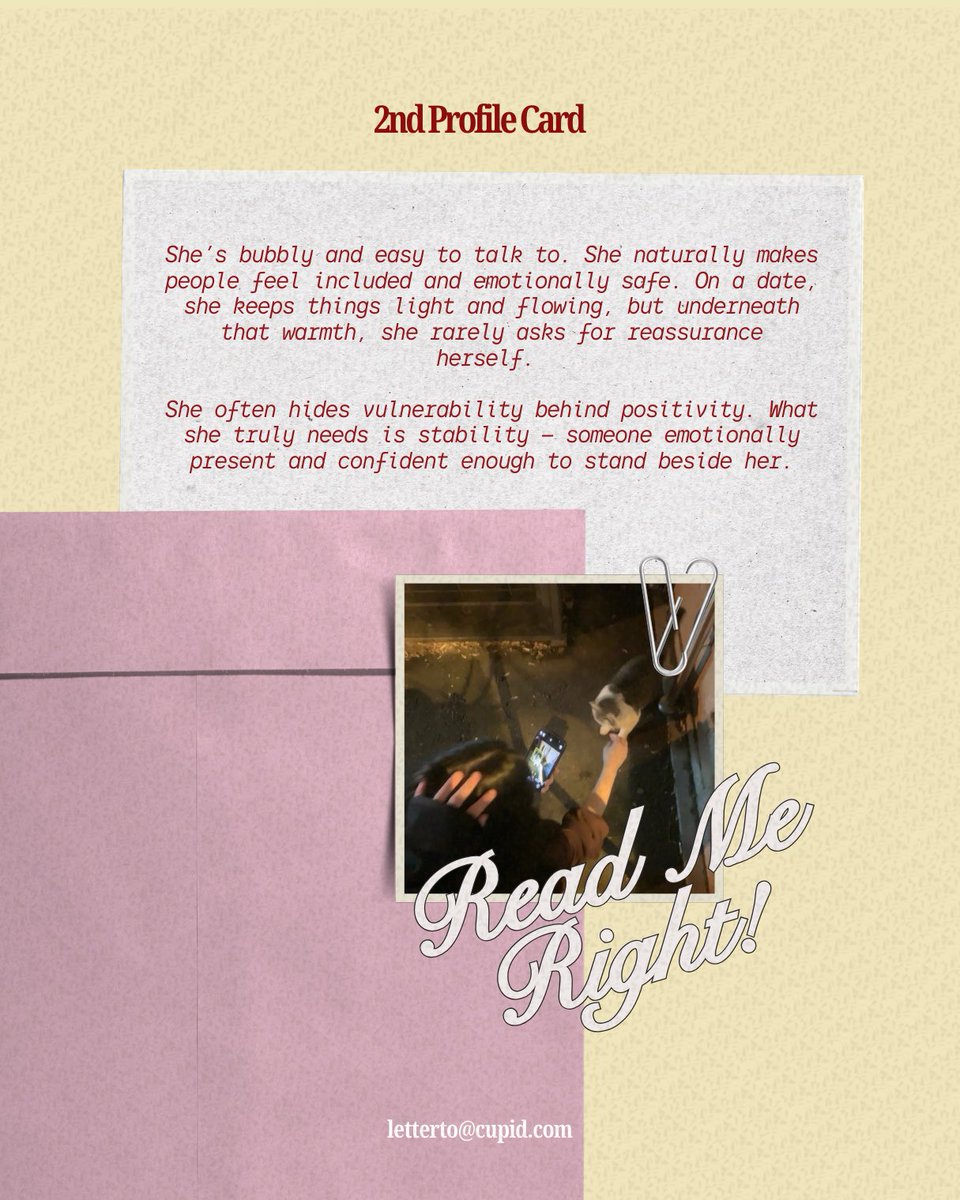 LetterToCupid's tweet photo. The second profile card is out! Kindly decide the best flower for her by QRT this tweet at 21.00 gmt+7! https://t.co/XdqOk1Am7M