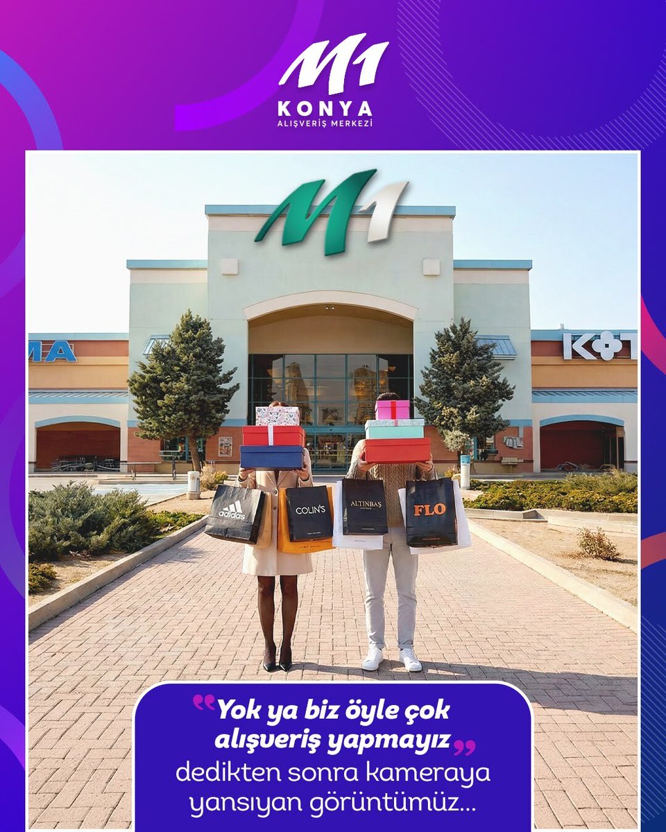🎁🛍️ “Yok ya ben öyle çok alışveriş yapmam” dedikten sonra kameraya yansıyan görüntüm… 😄

Bazen planlar değişir, torbalar çoğalır! M1 Konya AVM’de alışveriş keyfi her an sürprize dönüşebilir. ✨ 

#M1KonyaAVM #AlışverişKeyfi #HaftaSonuModu