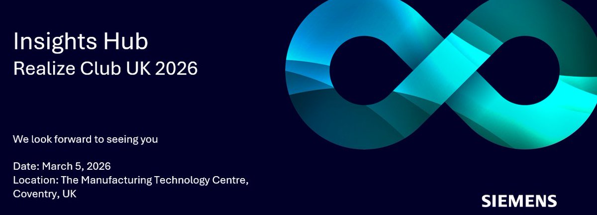 Join us at the Insights Hub Realize Club UK event to build connections, spark new business opportunities, and showcase how Insights Hub is transforming the future of industrial operations.

Register today:  sie.ag/73evXP   #InsightsHub #Innovation #AI