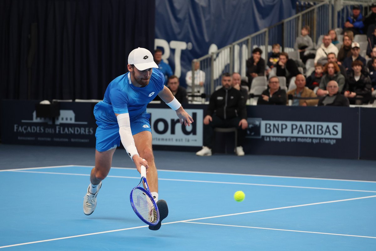 Play In Challenger Lille 2026 : Benjamin Bonzi la force tranquille - Lire l'article sur nordsports-mag.fr/play-in-challe… <a href="/PlayinLille/">Play In Challenger Lille</a> <a href="/departement59/">Département du Nord</a> <a href="/FFTennis/">FFT</a> <a href="/ATPChallenger/">ATP Challenger</a>