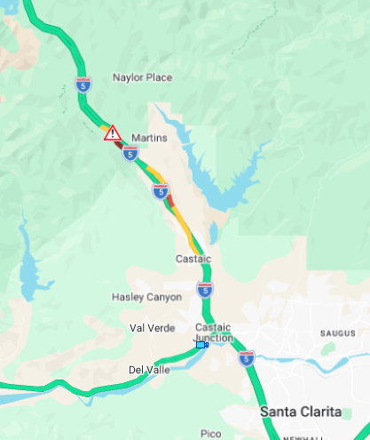 RobinWinstonTV's tweet image. NBC LA TRAFFIC ALERT |#MARTINS -Slow traffic on SB 5 at Templin Hwy due to a rollover crash.  Left lane closed due to icy conditions #NBCLA#NBCLA.