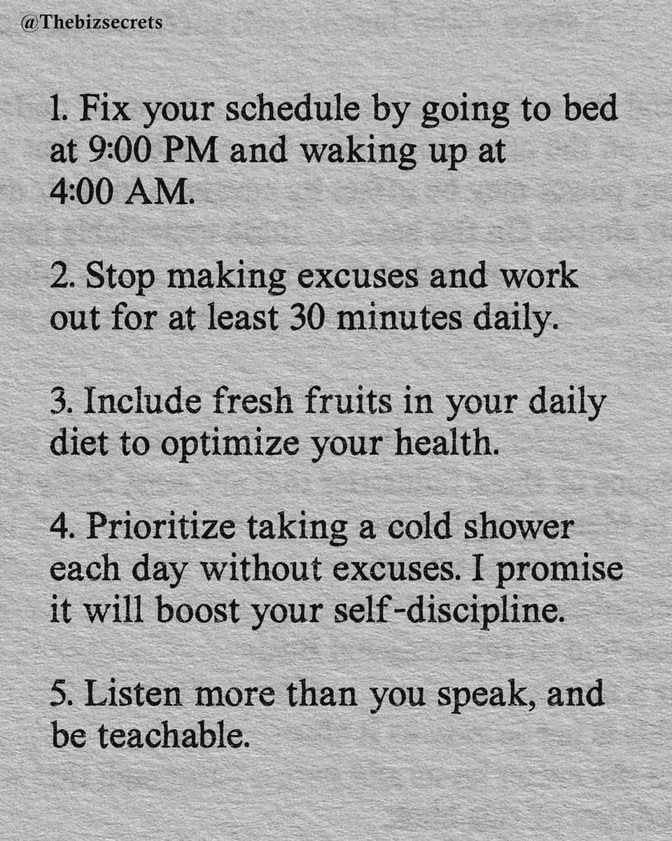 How to BECOME A BEAST in 6 months:

1-5.