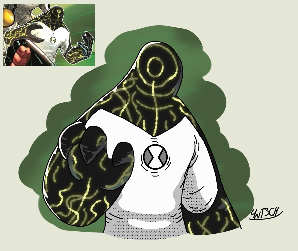 Practicing with Upgrade's concept from the comic