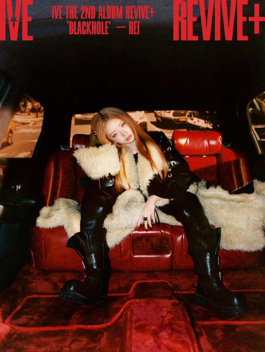IVEstarship's tweet image. IVE
THE 2ND ALBUM
&amp;lt;REVIVE+&amp;gt;

'BLACKHOLE' TEASER PHOTO
‘REI’

ALBUM RELEASE
2026.02.23 MON 6PM (KST)

#IVE #아이브 
#BANGBANG #IVE_BANGBANG 
#BLACKHOLE