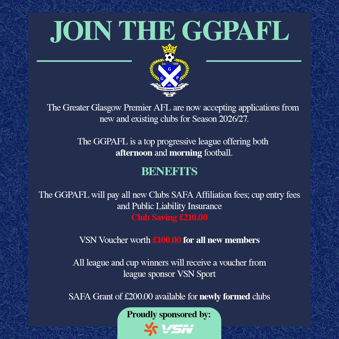 Greater Glasgow Premier AFL tweet media