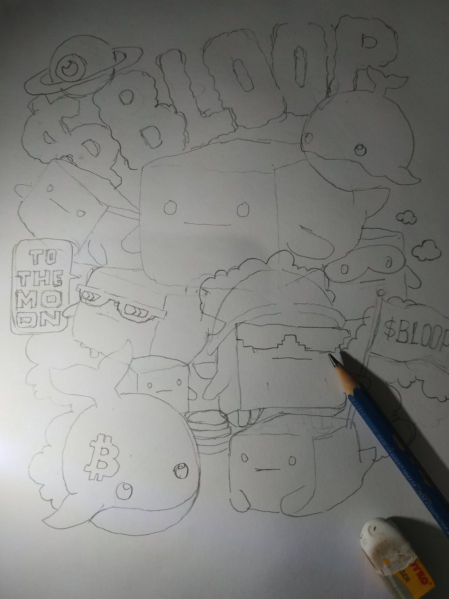 <a href="/bloopthecube/">Bloop</a> 

Hei..I create an original doodle art on paper for $BLOOP 
It took many hours to give this special artwork.
Hope you like it.