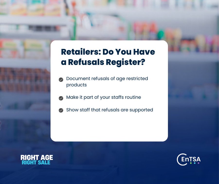 bhamts's tweet image. #Vapes are age restricted products. Don't sell to underage persons. Retailers keep a refusals register. #Challenge25 #UnderageSales #BrumTS