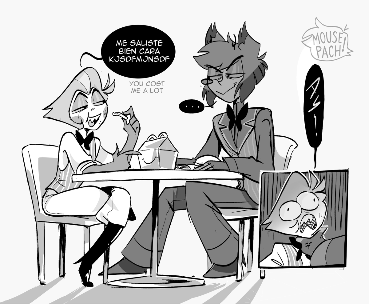 mientras avanzaba merch tome un descanso y los hice con este meme JAJASAJ acontinuarTT
#appleradio #radioapple #HazbinHotel