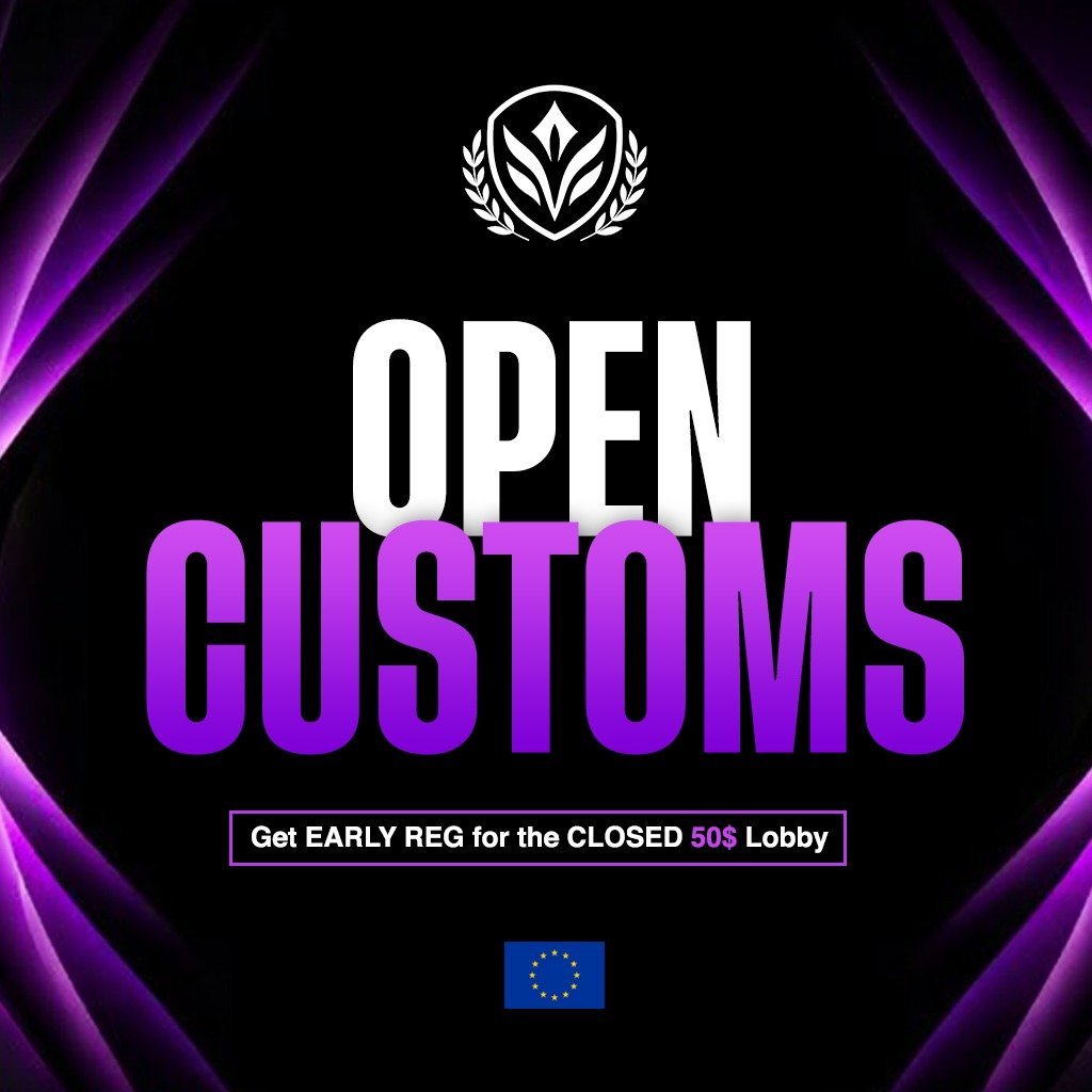 🏆 Elysium Duo Customs
📅 Register: 17:00 | First Game: 17:10

Top 5 = Early Acces to 50€ closed customs

🚨 Rt + Follow + Mention 2 friends
🔗 Read the instructions on discord to play
discord.gg/DX5DSrxGPM