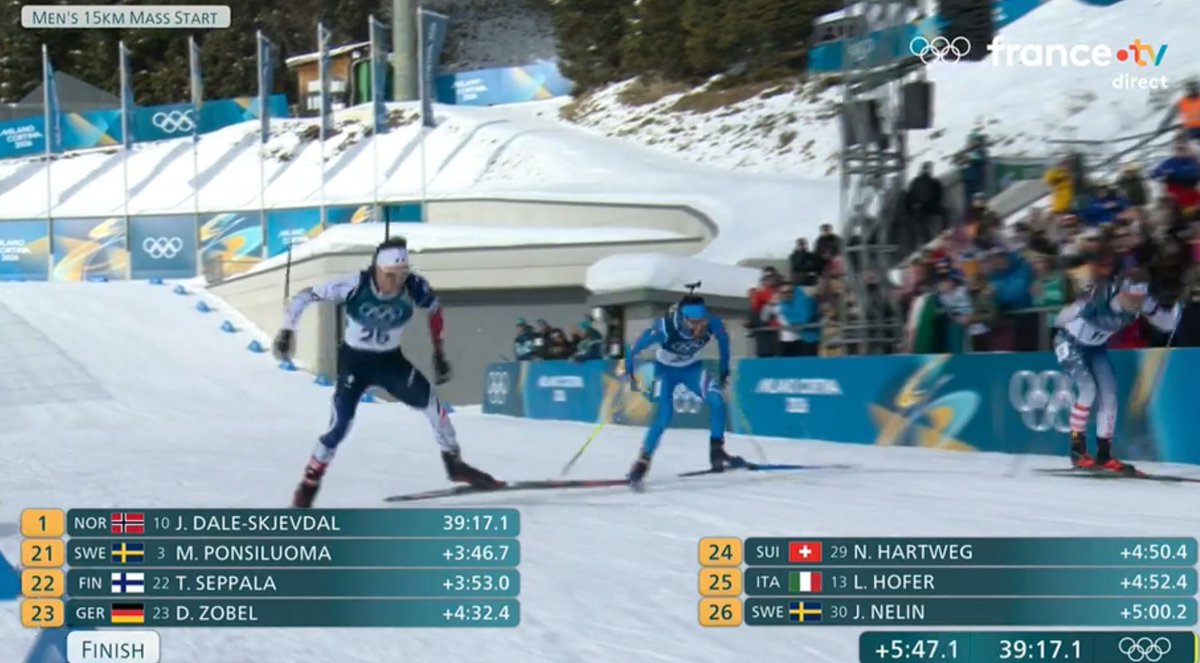 ON A GAGNÉ LE SPRINT