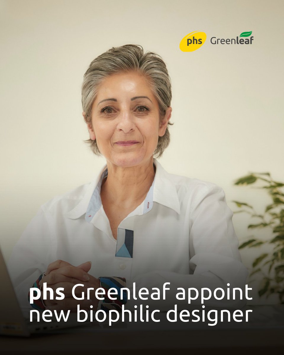 phsgroup's tweet photo. We’re excited to welcome Jane Leese to phs Greenleaf as the new Biophilic Design Consultant.

Read the full story by FMUK >> https://t.co/FI8RwjE1q2

#BiophilicDesign #Sustainability #GreenWorkspaces #phsGreenleaf #Horticulture https://t.co/pwtwJmR0aH