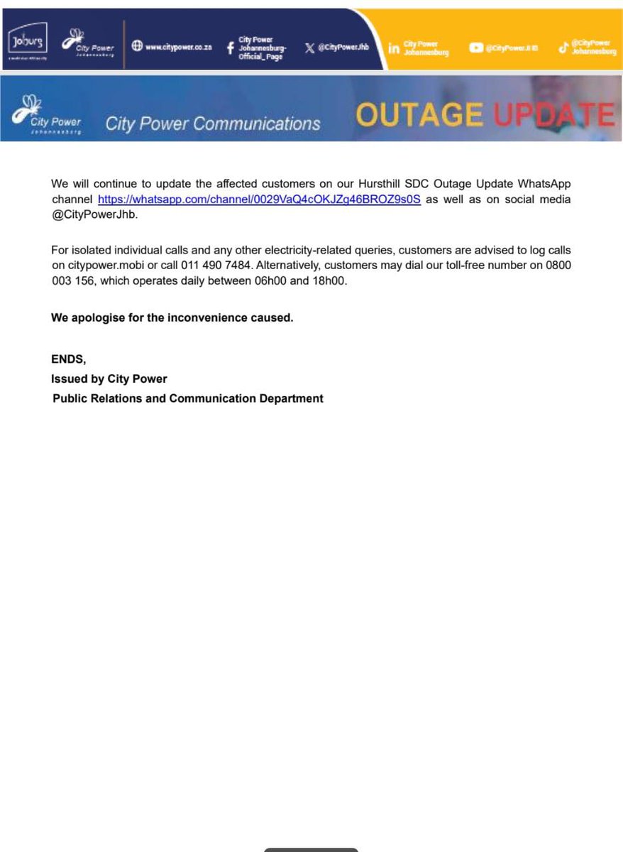 @CityPowerJhb tweet media