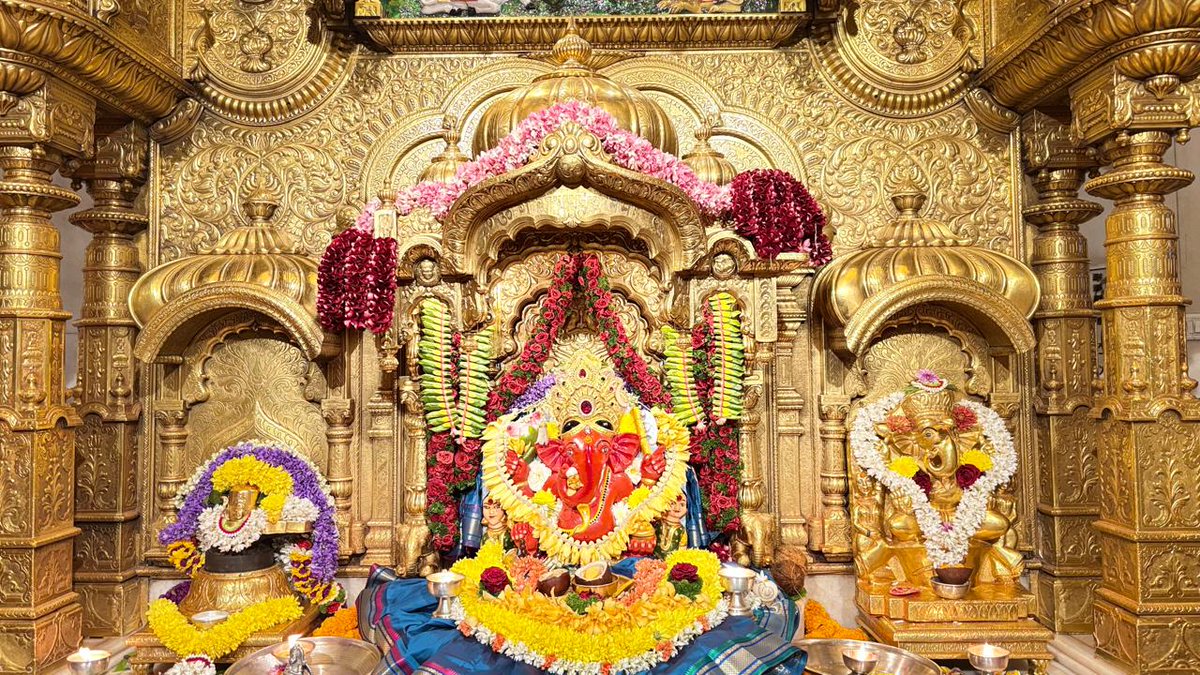 🙏गणपती  बाप्पा मोरया 🌺मंगलमूर्ती मोरया 🙏२०/०२/२०२६
🙏Ganapati Bappa Moraya 🌺 Mangalmurti Moraya  🙏20/02/2026