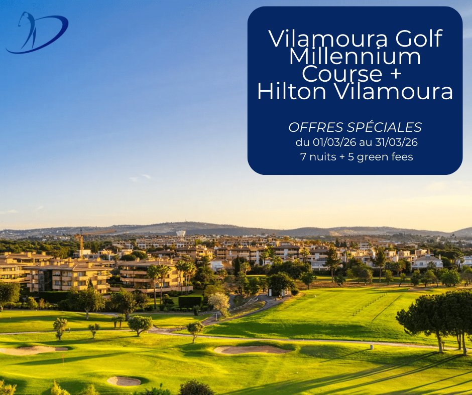 GolfingExp's tweet photo. ⛳ 𝗩𝗶𝗹𝗮𝗺𝗼𝘂𝗿𝗮 𝗚𝗼𝗹𝗳 𝗠𝗶𝗹𝗹𝗲𝗻𝗻𝗶𝘂𝗺 𝗖𝗼𝘂𝗿𝘀𝗲 + 𝗛𝗶𝗹𝘁𝗼𝗻 𝗩𝗶𝗹𝗮𝗺𝗼𝘂𝗿𝗮
7 nuits + 5 green fees en demi-pension pour un voyage entre le 1er et le 31 mars 2026
Pour plus d'infos et pour réserver : 04.78.39.48.20 ou https://t.co/vnLZb0qVir

#golf #algarve https://t.co/WRORpeSLhl