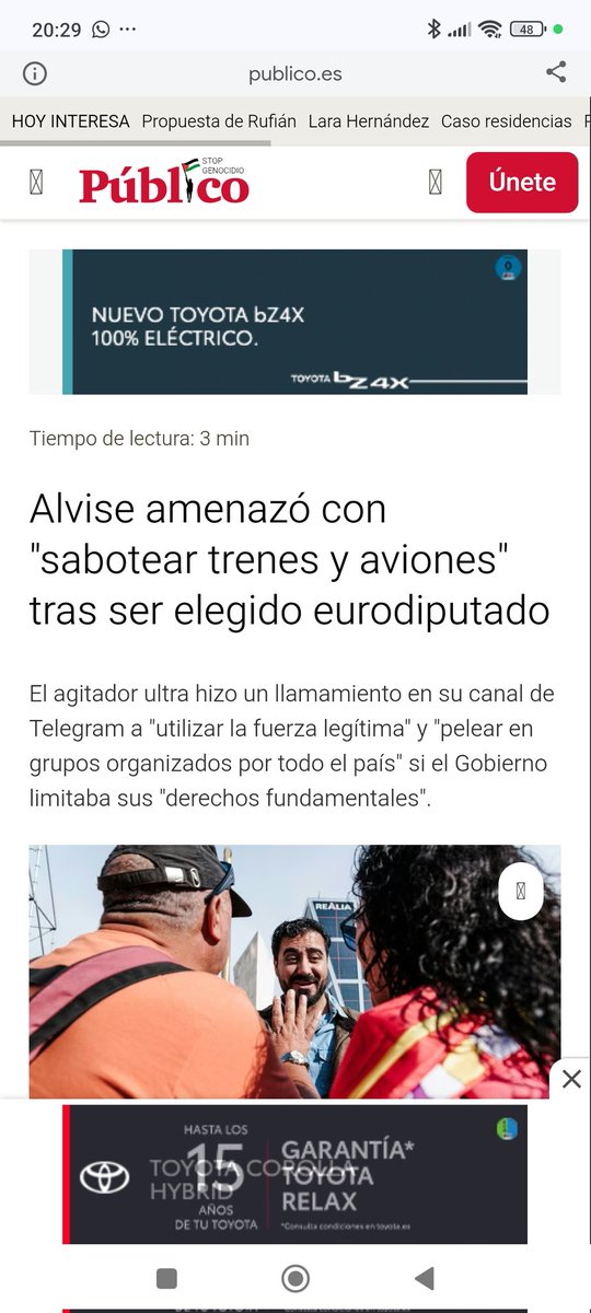 No hay en España un representante de la mierdecha que no sea un vago, un jeta, un depravado o un asesino.