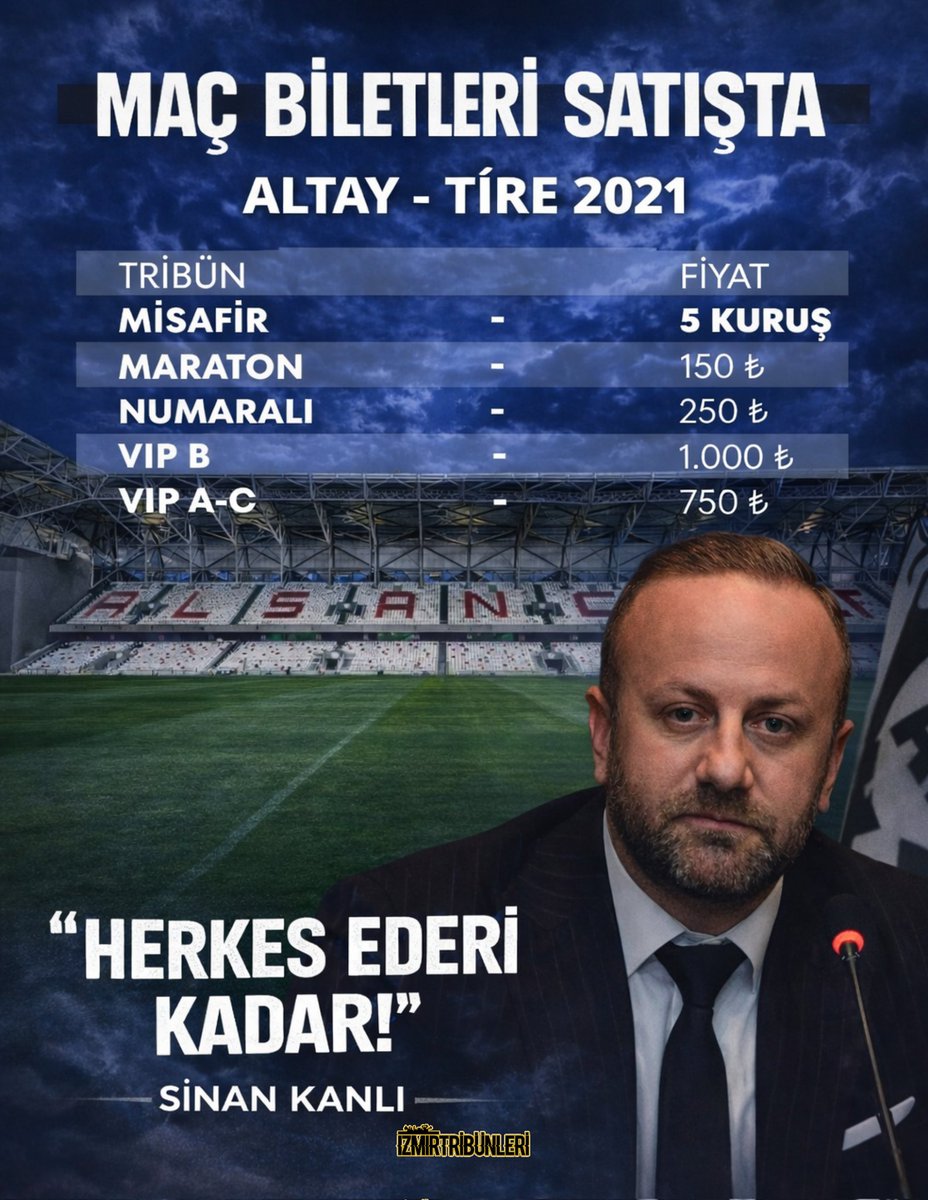 İzmir Tribünleri tweet media
