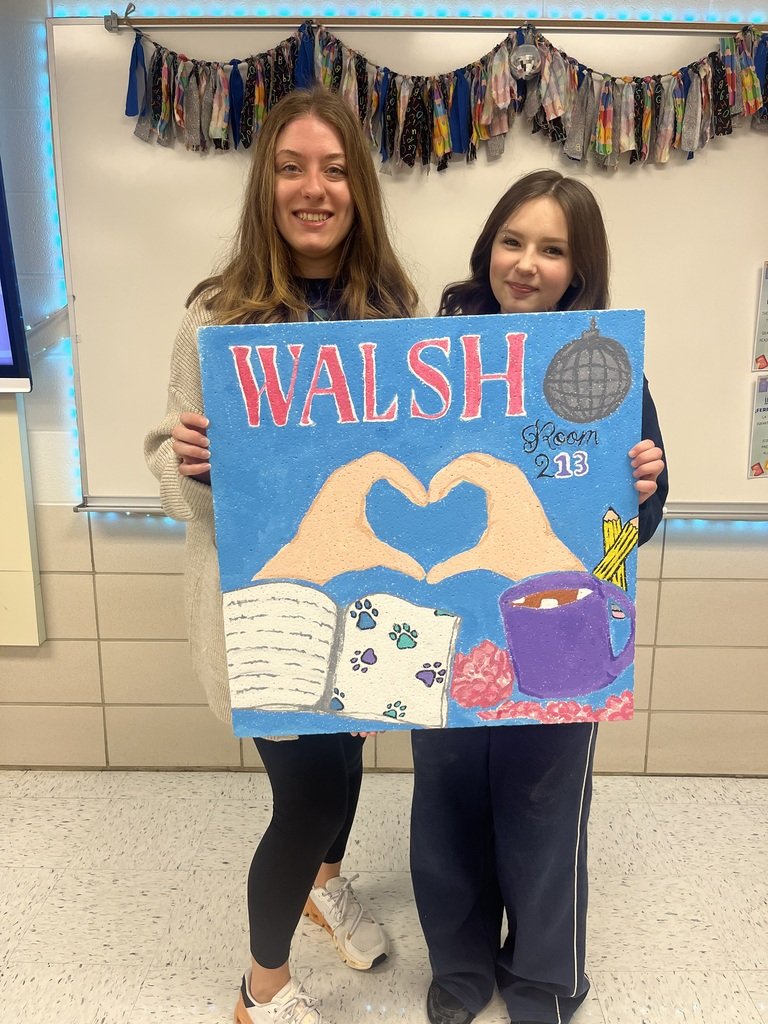 MMS students are leaving their mark, one ceiling tile at a time! MMS students are designing &amp; painting ceiling tiles that reflect MMS PRIDE. These creative pieces will serve as a lasting reminder of our values at MMS. #WeAreD83 #MMSPRIDE