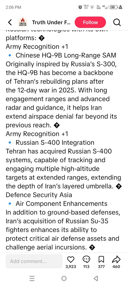 They know Iran means business. It will defend itself against anyone who hits first. Peace is the only option.