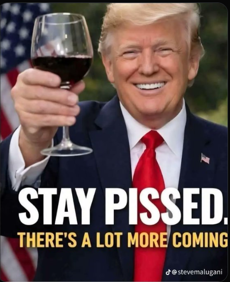 #DonaldTrump

Just added another 10% globally
I love this man